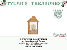 .:TT:.  SAWYER LANTERN  add me