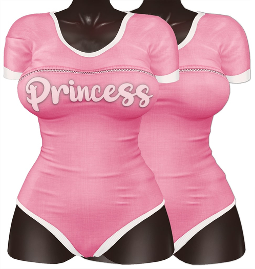 Kaithleen's Strip Leotard - Pink