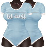 Kaithleen's Strip Leotard - Blue