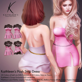 Kaithleen's Posh Strip Dress - Fatpack