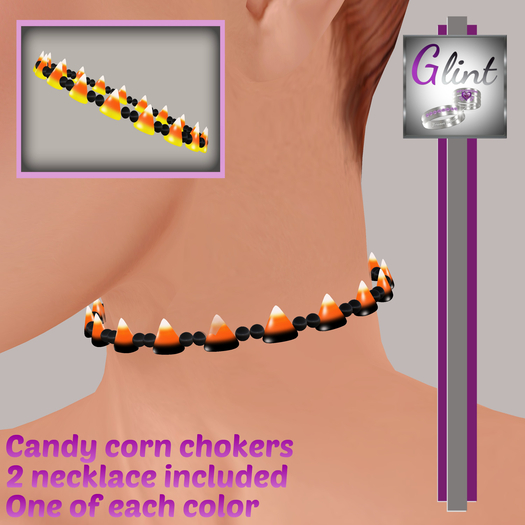 .:Glint:. Candy Corn Chokers