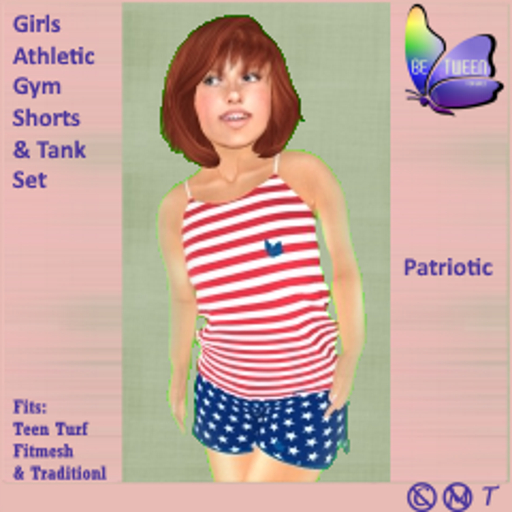*BT* Athletic Wear Set -Patriotic Teen Turf & Trad