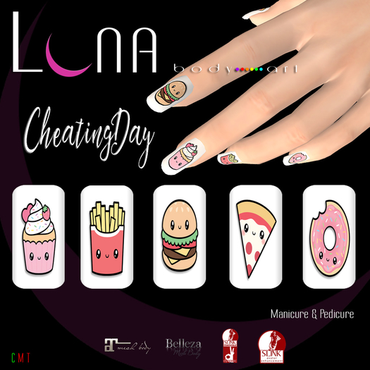 .::LUNA::. Body Art - Cheating Day - Nails