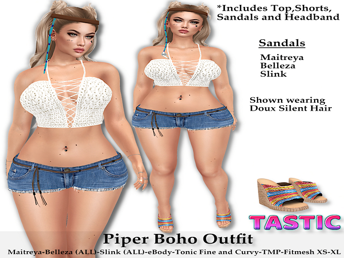 Tastic-Piper Boho Outfit