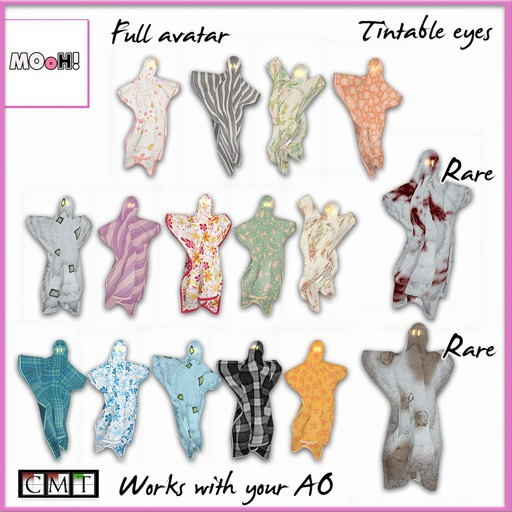 MOoH! Ghost avy Striped pink sold by Danie Gartner