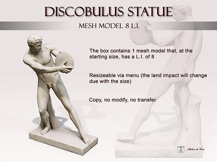 Discobulus Statue