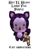 Hot N Heavy - Fox Large Purple