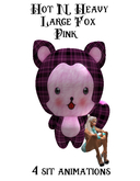 Hot N Heavy - Fox Large Pink