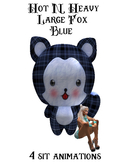 Hot N Heavy - Fox Large Blue