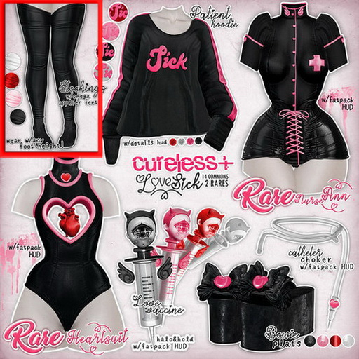 CURELESS [+] LoveSick / MAITREYA / Stockings / WHITE