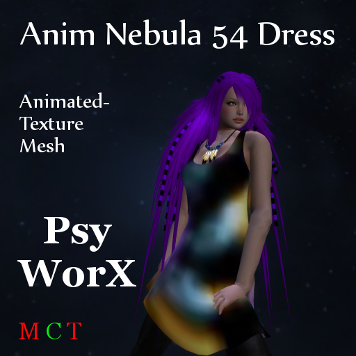 >Psy WorX< Anim Nebula 54 Dress DEMO