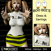 Boo-Bees Dress and Earrings Unpacker