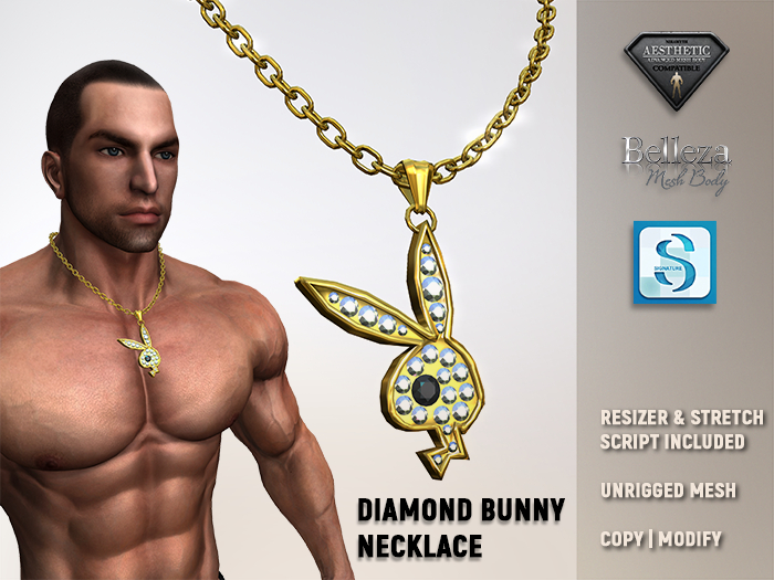 [7/11] Bunny Diamond Necklace