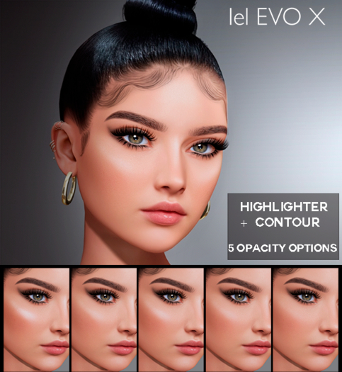 Guapa - Highlighter and Contour For Lelutka Evox