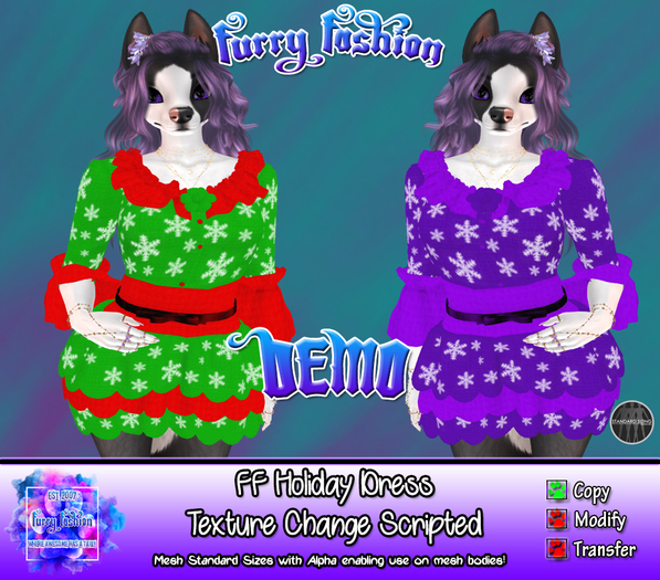~FF~ Holiday Dress DEMO