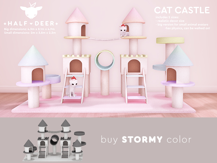 +Half-Deer+ Cat Castle [Stormy]