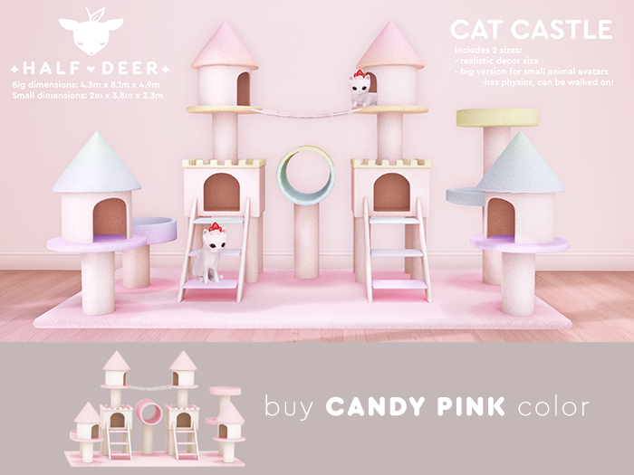 Cat Castle [Candy Pink]