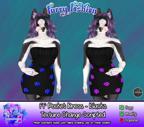 ~FF~ Pocket Dress Blacks