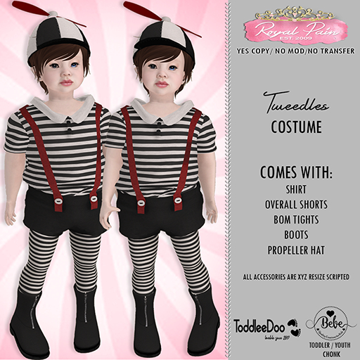 *-* Royal Pain *-* Royal Tweedles 2021 costume tdbbyc