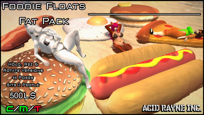 <AR> Foodie Floats - Fatpack