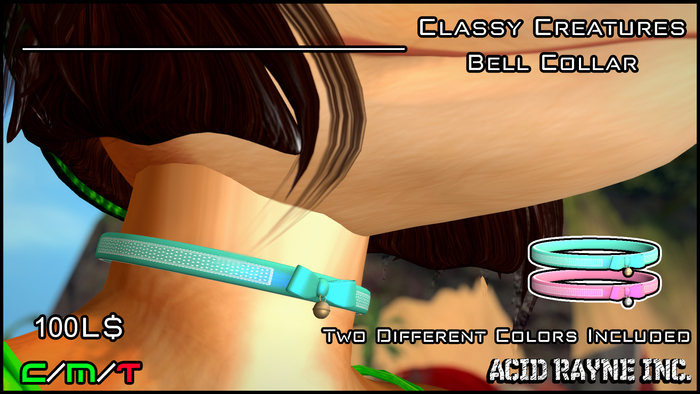 <AR> Classy Creatures - Bell Collar