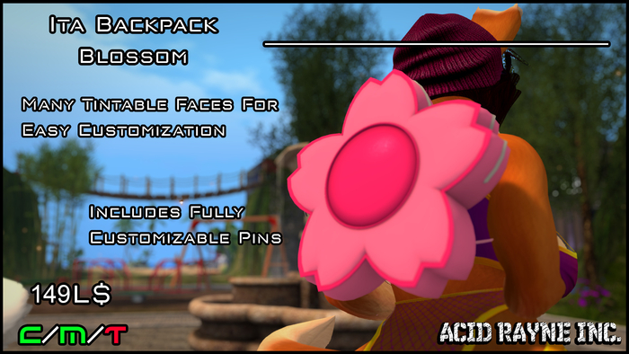 <AR> Ita Backpack - Blossom