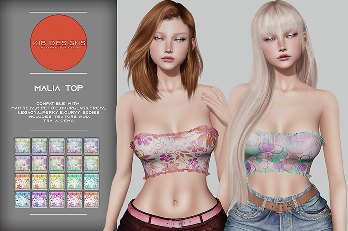 KiB Designs - Malia Top FATPACK 