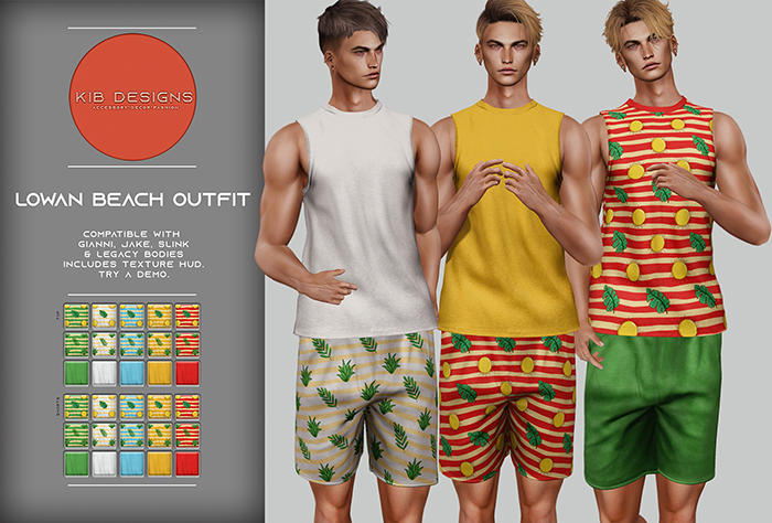 KiB Designs - Lowan Beach Outfit FATPACK