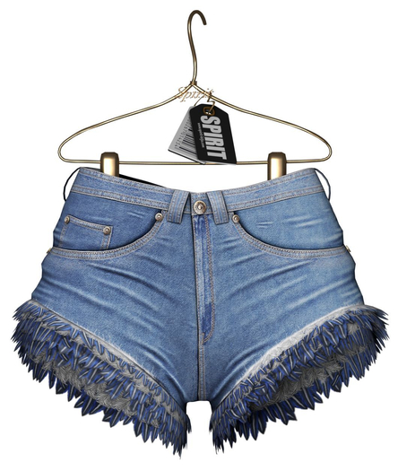 SPIRIT - April shorts [MEDIUMBLUE]