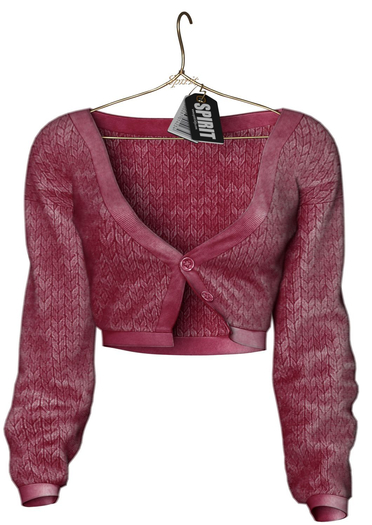SPIRIT - April cardigan [PINK]