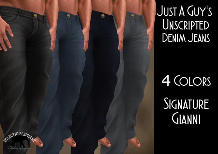 *EE* Just A Guy's Unscripted Jeans Signature Gianni