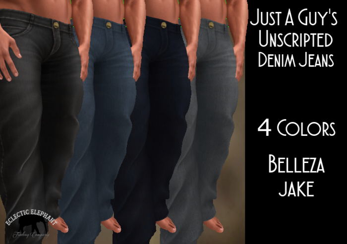 *EE* Just A Guy's Unscripted Jeans Belleza Jake