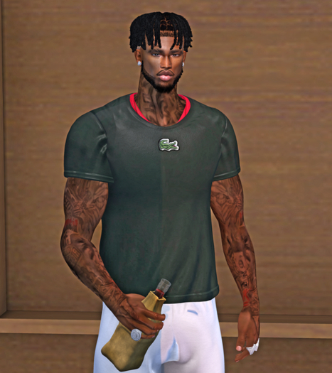 [B7] [ENT7] T-SHIRT Lacost  / Jake / Signature / Legacy