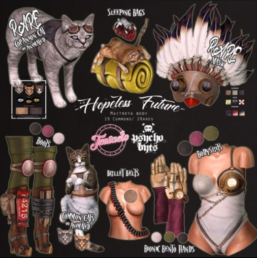 Tentacio &.{PSYCHO:Byts}. Hopeless future. Mask RARE