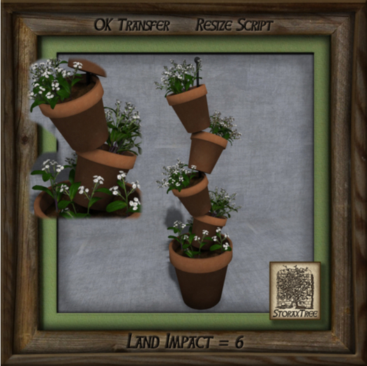 Terracotta Tower of Plants Ae