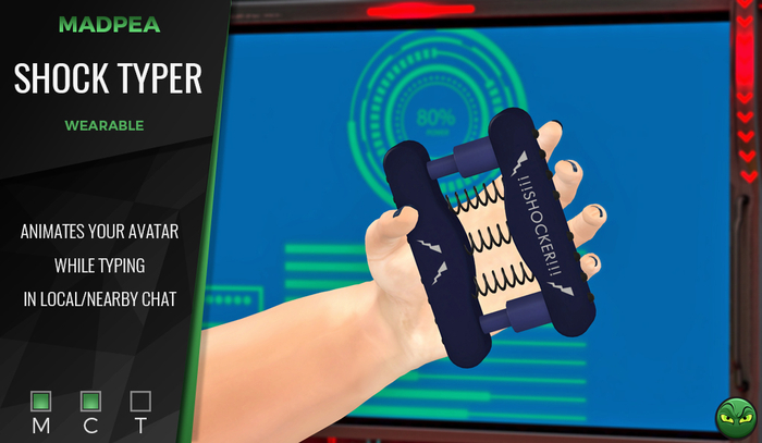 MadPea Shock Typer