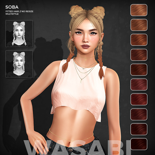 Wasabi // Soba Hair - Reds