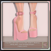 [HC] Xamira Rose Heels for Kupra, Legacy, Slink, Belleza, Maitreya, eBody, Signature & Tonic