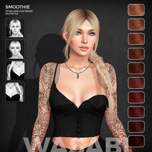 Wasabi // Smoothie Hair - Reds