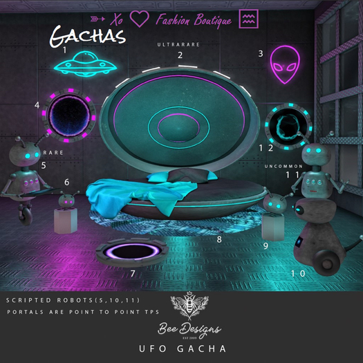 Bee Designs UFO Gacha 10