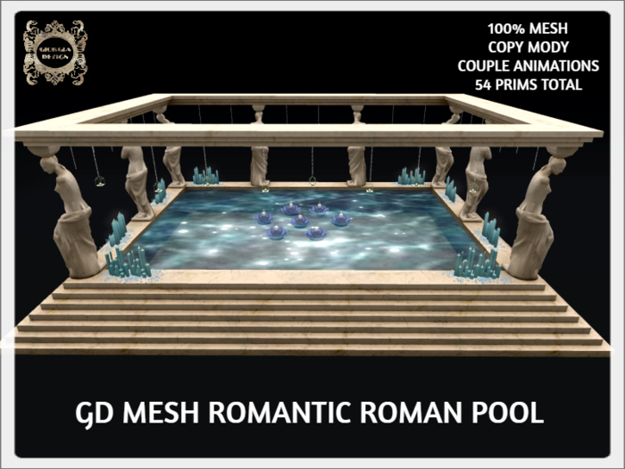 GD MESH ROMANTIC ROMAN POOL