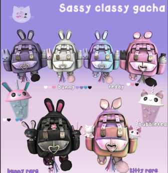 Second Life Marketplace - *CK* Sassy classy bubblebunny white