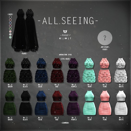 -Pixicat- All-Seeing.Dress (Maitreya) RARE