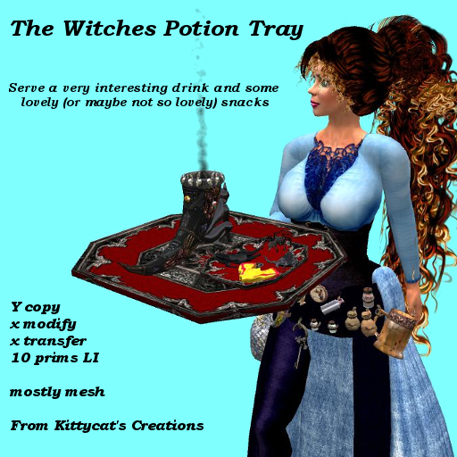 The Witches Potion Tray box