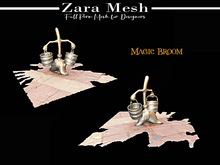 Zara Mesh - Fantasy - Magic Broom - FULL PERM MESH