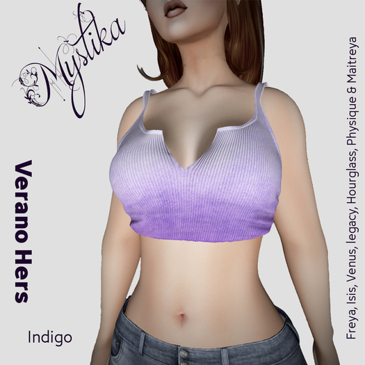 ~Mystika~ Verano Women's Tank Indigo