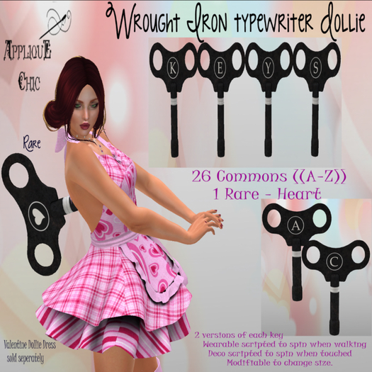AC: Typewrite Dollie Key T