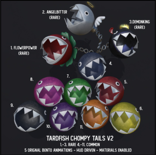 .Tardfish. ChompyTail V2 7. Green - Common Boxed