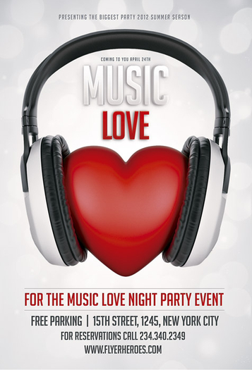 Flyer Party Love 1