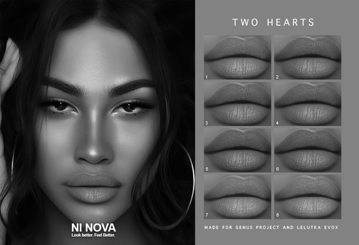 NI NOVA. Two Hearts(Lelutka X) (DEMO 2)